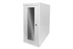 DIGITUS PC Schutzgehäuse 698,5x300x600mm Rollen,Glas IP20 gr