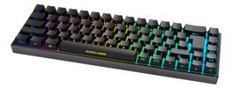 Deltaco Gaming Tastatur DK440R wireless, RGB, schwarz