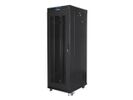 Lanberg FF01-6837-23BL rack 37U Vrijstaande rek Zwart