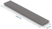 DELOCK Wärmeleitpad 120x20x0,5mm für M.2 Module 3,0 W/mK