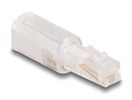 DELOCK Telefonkabel-Verdrehschutz Adapter RJ10 St zu RJ10 Bu