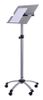 ROCADA 3080 Mobiles Rednerpult Metall silber