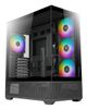 AZZA PC Gaming Gehäuse Tiara 501B4x ARGB USB 3.0/C Schwarz