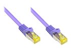 Good Connections Patchkabel m. Cat.7 Rohk. violett 1m