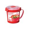 sistema Mikrowellen-Suppentasse mit Ventil 656 ml rot