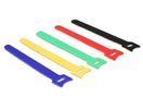 Kabelbinder Delock 150mm 10Stk. farbig Klett