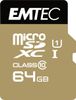 Emtec microSD Class10 Gold+ 64GB flashgeheugen