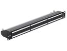 DELOCK 19" Patchpanel 24-Port Cat6A geschirmt schwarz