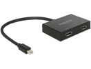 DELOCK Displayport Splitter 1 mini DP Eingang -> 2 Ausgn