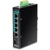 TRENDnet Industrie Switch  6 Port Gbit Manag.L2+ PoE+ Metall