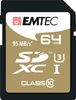 Emtec SD 64GB UHS-I U3 V30 SpeedIN Pro