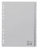 DURABLE Zahlenregister A4 1-31 PP volldeck. grau