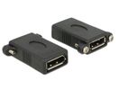 DELOCK Displayport Adapter DP -> DP Bu/Bu schwarz