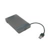 Logilink Adapter USB 3.0 auf 2,5" SATA mit Schutzhülle,schw.