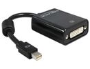 DELOCK Displayport Adapter mini DP -> DVI(24+5) St/Bu schwar