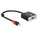 DELOCK Displayport Kabel mini DP -> HDMI St/Bu 0.20m schw.