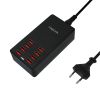 Logilink USB Ladegerät 8 Port, 44W, schwarz