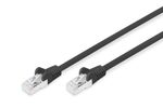 DIGITUS Patchkabel Cat6  S/FTP 2xRJ45  2.0m schw. LSZH