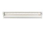 DIGITUS Patchpanel   1HE 24-Port Modular Patchpanel grau