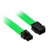 Nanoxia Kabel 6pin PCI-E Verlängerung, 30 cm, neon-grün