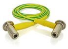 Baaske ZPA Verbindungsleitung STD 6mm 1m   gelb/grün