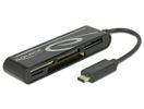 DELOCK Card Reader USB2.0-C Stecker -> 5 Slots