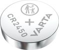 Varta Batterie Knopfzelle CR2450 3V 570mAh Lithium      1St.