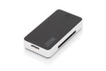 DIGITUS Card Reader USB3.0, extern, schwarz-silber