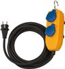 Brennenstuhl Verlängerungskabel 10m Powerblock IP54 schwarz