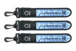 kabelmeister LED-Leuchtband Blinkl. Reflekt. blau 3er Set