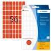 HERMA Vielzwecketiketten rot  12x18 mm Papier matt 1792 St.