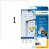 HERMA Folien-Etiketten A4 210x297mm   weiß ablösbar    20St.