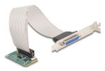 DELOCK Mini PCIe I/O PCIe full size 1 x Parallel