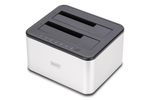 DIGITUS Docking USB  ->2x 2,5"/3,5" SATA HHD, SSD silber