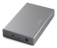 DIGITUS Festplattengehäuse USB3.0 3,5" SATA Aluminium