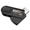 Emtec C280 USB flash drive 128 GB USB Type-C 3.2 Gen 1 (3.1 Gen 1) Zwart