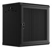 LANBERG 19" 12U 600x450 Wandgehäuse perfor.Tür (FlatPack) sw