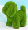 AniPlants, Grasfigur, "Hund" stehend, Gartendeko, 33cm