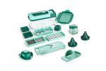 Genius Nicer Dicer Fusion Julietti Set 16-tlg. mintgrün