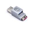 SmartKeeper Basic "USB-A Port" Smart Data Blocker pink