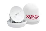 Xoro MRA 38 Satelitten-Antenne Steuerger. + Receiver Weiß