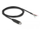 DELOCK Adapterkabel USB 2.0 Typ-A zu seriell RS-485 2m