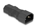 DELOCK Netzadapter IEC 60320 - C14 auf C13, Stecker / Buchse