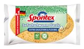 Spontex Tuchschwamm Classic super saugstark 3er Pack