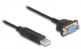 DELOCK USB 2.0 > Seriell RS-232 Adapter D-Sub 9 Buchse 50cm