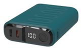 Powerbank RealPower PB-10000C PD+ mit 3xType-C,Dunkelblau
