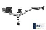 DIGITUS TIS 15"-27" 3TFT 5Gelenke silber  Max.6KG Gasfeder