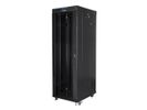 Lanberg FF01-6837-12BL rack 37U Vrijstaande rek Zwart