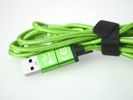 smrter Hydra ULTRA 5in1 Nylon-Ladekabel, 120cm, green retail