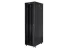 Lanberg FF01-8047-12BL rack 47U Vrijstaande rek Zwart